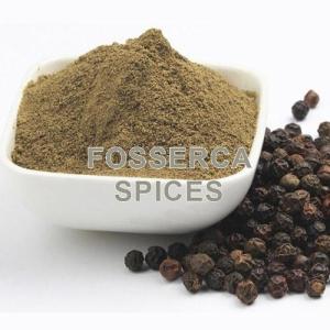 Wholesale food activities: Black Pepper Powder 100% Purity High Quality Origin Indonesia Fosserca Spices