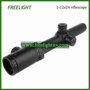 Wholesale 96 3 lens: 1-12x24 High Power Ballistic Turret High Shock Resistance Riflescope