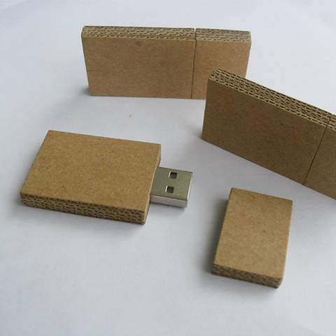 Sell cardboard wooden USB flash drive