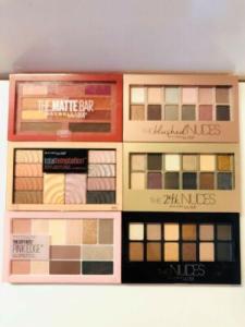 Wholesale eyeshadow: Maybelline Eyeshadow Palette CHOOSE (SCRATCHED COVER SEALED NEW)