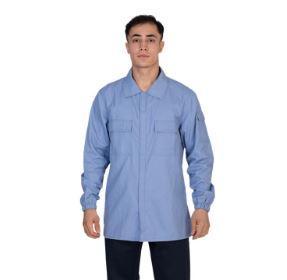 Wholesale Uniforms & Workwear: CN88/12 Fr Work Shirt 7.5oz Twill Long Sleeve Button Up Uniform Shirt NFPA2112