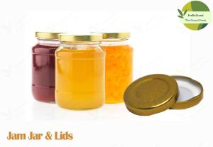 Wholesale jam: Jam Jar & Lids (Anti-corrosion)
