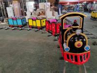 Kiddie Amusement Ride Train Toy Mini Train Track Electric On Track Train Set 8
