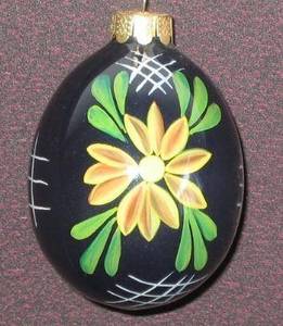 Wholesale glass craft: Glass Easter Egg