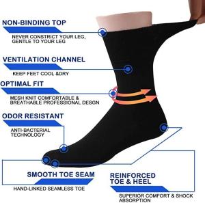 Wholesale comfortable wearable: Diabetic Cotton Socks