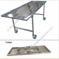 Funeral Stainless Steel Foldable Embalming Table