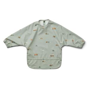 Wholesale waterproof: Wholesale Waterproof PU Leather Bibs for Baby Newborns Infants Toddlers Set