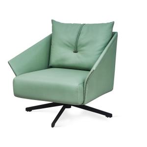 Wholesale swivel chair: Stainless Steel Base Leisure Swivel Sofa Chair, Living Room Swivel Chair.