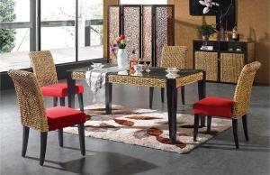 Wholesale cane furniture: Vine Grass Furniture, Cane Grass  Dining Table,