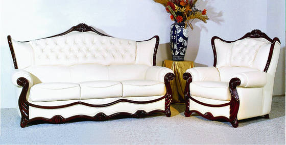 Leahter Sofas and Fabric Sofas
