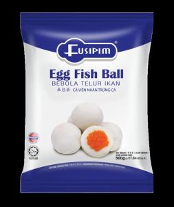 Wholesale food ingredient: Egg Fish Ball 500g