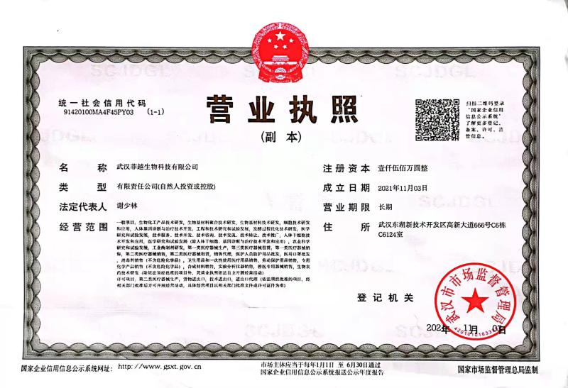 Wuhan Feiyue Biotechnology CO., Ltd