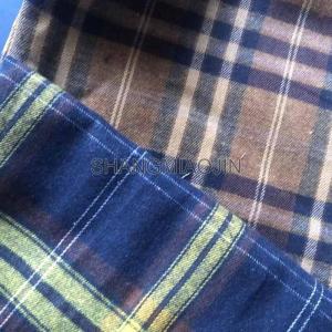 Wholesale weaving hair: Fashion Lining Polyester Cotton Flannel New Plaid Fabric