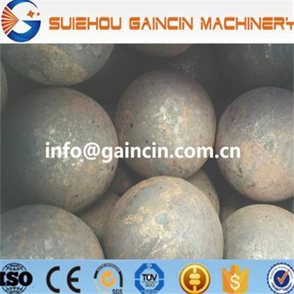 Sell dia.90mm,120mmm,125mm hammered forged steel grinding media balls
