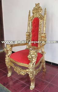 Wholesale teak furniture indonesia: King Chair for Dining Room