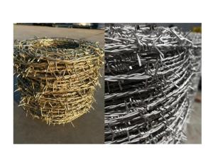 Wholesale cattle fence: Reverse Twist Barbed Wire
