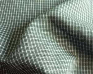 Wholesale Polyester Fabric: Rayon Polyester Mini Check Sandwash Fabric
