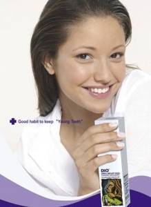 Wholesale pollution: Dio Toothpaste