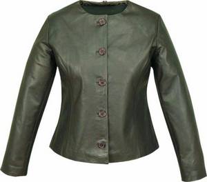 Wholesale ladies leather jacket: Ladies Leather Jacket