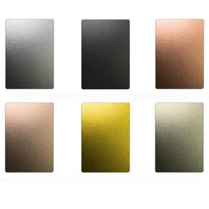 Wholesale 24k gold rose: 304 Stainless Steel Sandblasting Color Plate 201 Stainless Steel Sandblasting Plate
