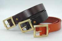 Free Shipping Hot Sale Solid Brass Quaility Genuine Leather Belt