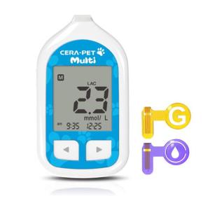 Wholesale pet: Blood Glucose, Lactate VET POCT TEST CERA-PET Multi