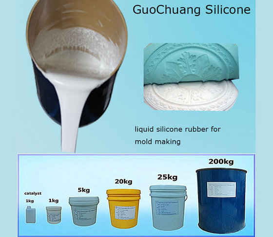 Tin Cure Liquid Molding Silicone Rubber for Plaster Casting Cornice ...