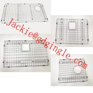 Wholesale steel grid: Stainless Steel 304 Wire Kitchenware Rack Sinkware Bottom Grid Kitchen Sink Grid