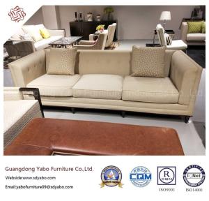 Wholesale wooden bedroom furniture: Custom Hotel Furniture with Lobby Fabric Sofa (YB-O-38)