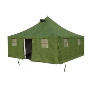 Wholesale oxford: 6 Person 1 Person 4 Season Military Tent Construction Rainproof Oxford Disaster Relief Emergency