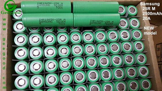 High Amp Battery >> Authentic Samsung Sdi 25r 25rm 2500mah 20a 18650 High Amp High Amp Battery >> Authentic Samsung Sdi 25r 25rm 2500mah 20a 18650 High Amp
