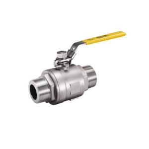 Wholesale cwp: GKV-126 Ball Valve, 2 Piece, Male Threaded Connection, Full Port, with Lever Handle