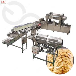 Wholesale bananas: 200 Kg/H Automatic Banana Chips Machines Plantain Chips Production Line