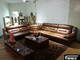 Sell Modern Leather Sectional Sofa Wood Base Quality Sofa
