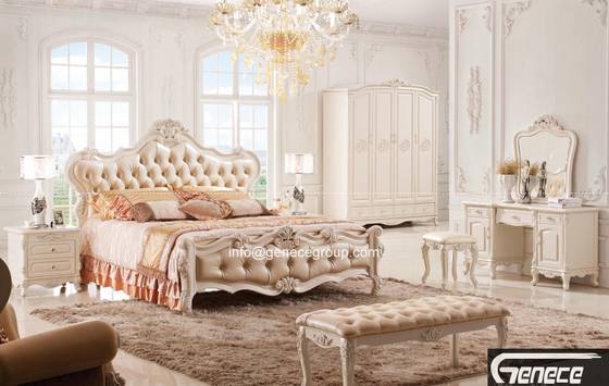 Sell French Style Wood Bed Bedroom Sets Dresser Wardrobe