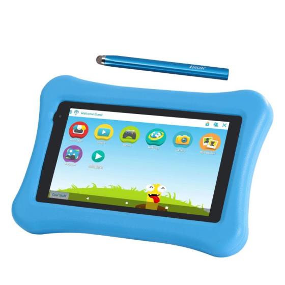 %%AWOW 7 Inch Quad Core 2GB Ram 16GB Rom Kid Children Tablet Tablate ...