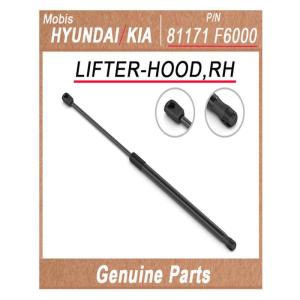 Wholesale hoods: 81171F6000 / LIFTER-HOOD,RH / Genuine Korean Automotive Spare Parts / Hyundai Kia (Mobis)