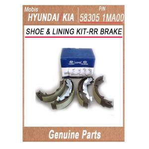 Wholesale lining: 583051MA00 / SHOE & LINING KIT-RR BRAKE / Genuine Korean Automotive Spare Parts / Hyundai Kia (Mobis
