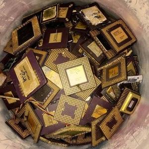 Wholesale gold: CPU Ceramic Processor Scraps