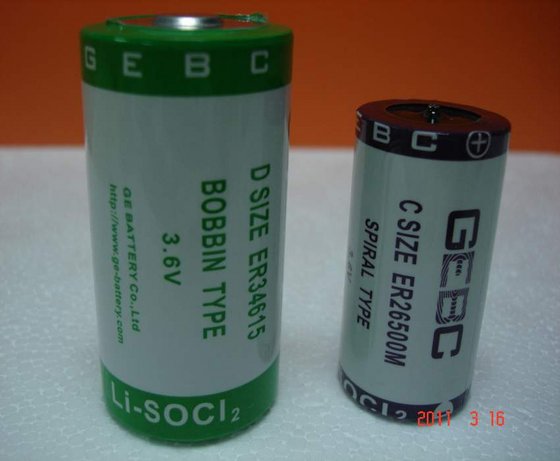 Lithium Thionyl Chloride Battery ER34615 ER34615 ER34615(id:6535638 ...