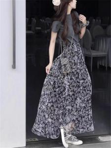Wholesale korean dress: Small Fragrant Wind Early Spring Korean Wear Dress Wholesale korean dress: Small Fragrant Wind Early Spring Korean Wear Dress