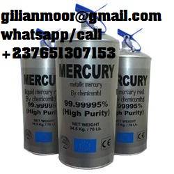 Wholesale battery: High Purity Liquid Mercury 99.999%