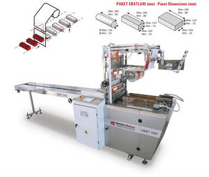 Wholesale main label: Overwrapping Packaging Machine (For Biscuits, Soap, Rice Cake, Wafer)