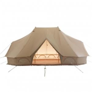 Wholesale large tent: 6x4m Luxury Glamping Emperor Bell Tent   Luxury Canvas Tent Supplier    Large Family Tent Exporter