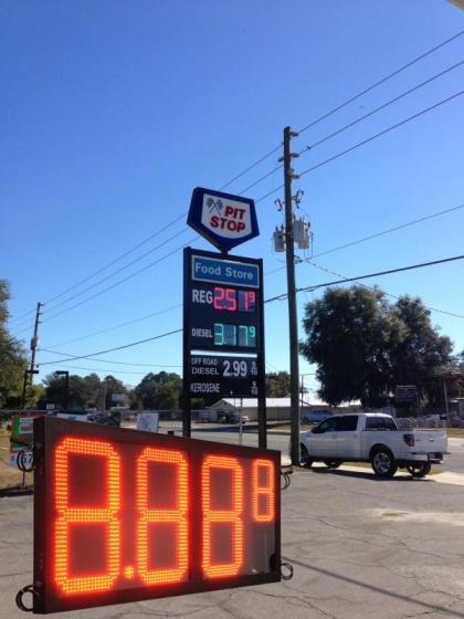 Gas Station LED Gas Price Sign Digital Display Board Price Board(id ...