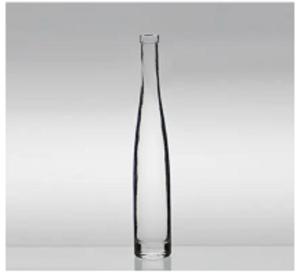 Wholesale plastic bottle: 350ml Extra White Flint Oval Tall Beautiful Extra White Flint Rum Bottle