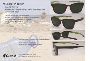 Wholesale optical frames: Eco Friendly Plastic Bottle Recycled Eyewear