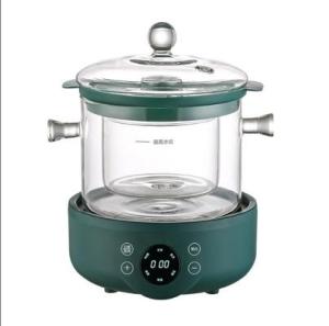 Wholesale steam cooker: Wholy High Borosilicate Glasswares Cookware with Removable Steamer Pot