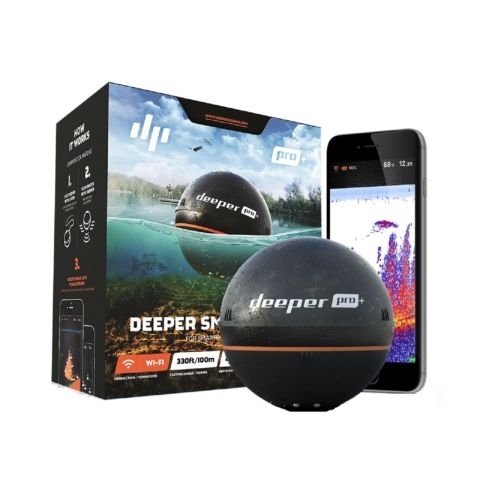 Deeper Wireless Smart Sonar PRO+ Fishfinder Shore/Ice Fish(id