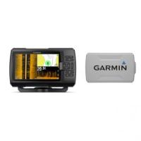 Garmin STRIKER Plus 7sv with CV52HW-TM Transducer and Protective Cover Bundle